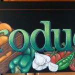 maddy's market chalkboard sign