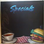 maddy's market chalkboard sign