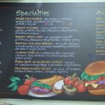 maddy's market chalkboard sign