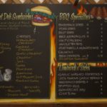 Lombardi's Catering 2 Chalkboard menu board