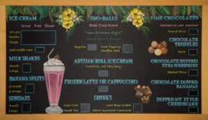 Chalkboard menu for Ice Cream Store, removable slats chalkboard sign, chalkboard sign with removable slats, katz'z deli. texas, chalkboard sign with removable slats,deli signs, Chalkboard menu, chalkboard restaurant sign, shop for menu chalkboard, shop for chalk art sign, purchase chalkboard art, buy chalk art sign, chalk it up signs, chalk art, chalk signage, hand drawn, hand made, custom chalkboard menu, custom chalk sign, Full Artwork Chalkboards, Menu Chalkboard, Chalk It Up Signs, Custom Chalkboard, Chalk Sign, Chalkboard Menu, Canada, United States, Vancouver, Toronto, Montreal, New York, Los Angeles, chalk art design, hand drawn chalk art, chalkboard art, Nanaimo, California, smudge proof, easel, A Frame, Boston, Seattle, Miami, LA, San Francisco, printed chalkboard, framed chalkboard, Scottsdale,Digital Printed Chalkboard, small chalkboard, wedding chalkboard, cafe chalkboard, chalk artist video