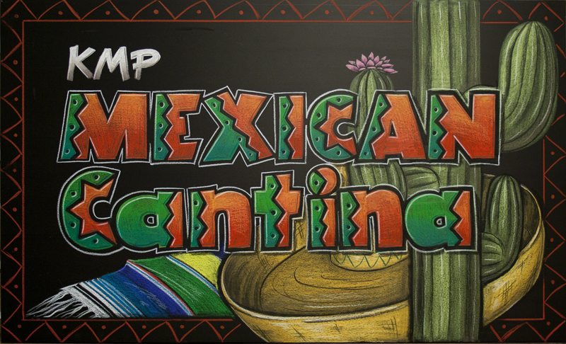 Mexican Chalkboard Art New York City