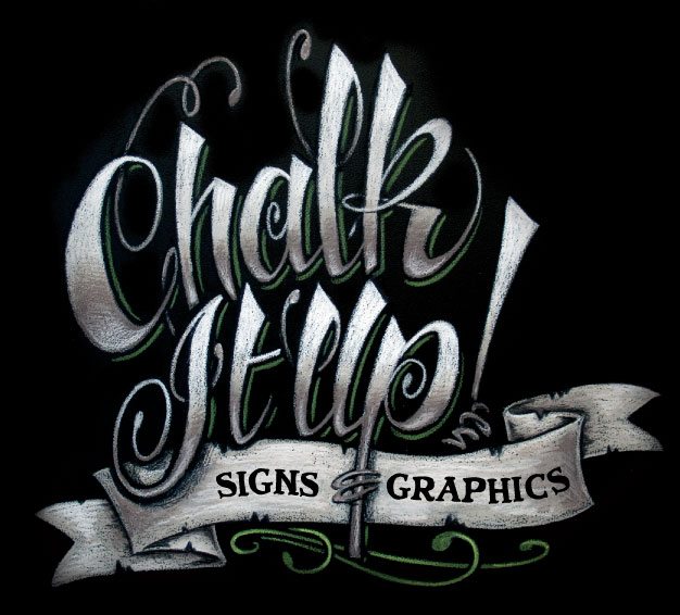 Chalk It Up Signs Logo Promotional Chalkboard,Chalk It Ups Signs Logo Chalkboard