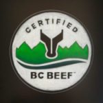 wall mounted corporate logo chalkboards, Canada Chalkboard, Logo Chalkboard, BC Abattoir, Logo Promotional Chalkboard, 100% BC Beef