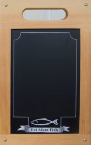 Steamship Grill, Restaurant Table Top A-Frame Chalkboard Specials Sign