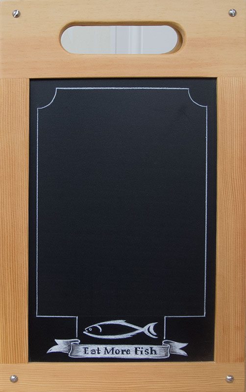Table Top Chalkboard A Frame Sandwich Board