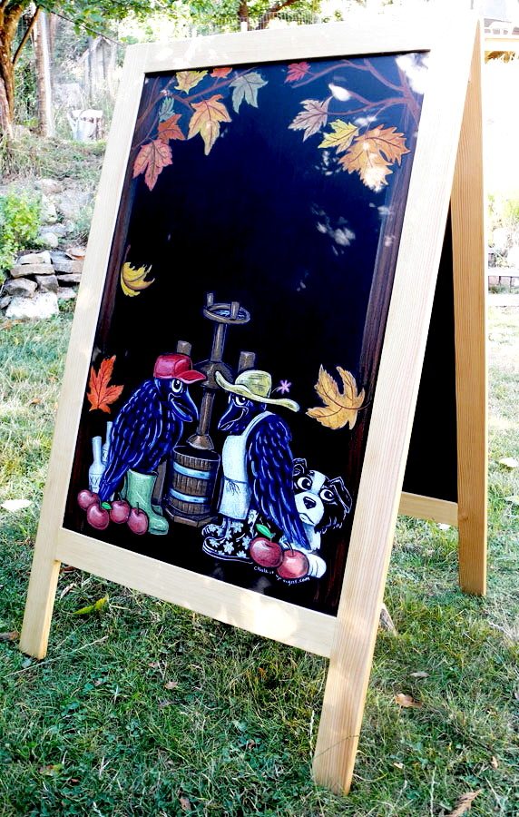 Ravenskill A-Frame Chalkboard