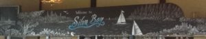 Silva Bay, West Coast, Canada Chalkboard, Sunshine Coast, BC, Pub, Liquor Store, Chalkboard Mural, Mural, On Site PubRestaurant Chalkboard