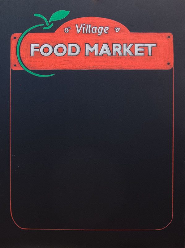 Grocery Store Deli Chalkboard Specials Signs on Gabriola Island,Specials Chalkboard, Gabriola British Columbia, Food Market, Apple