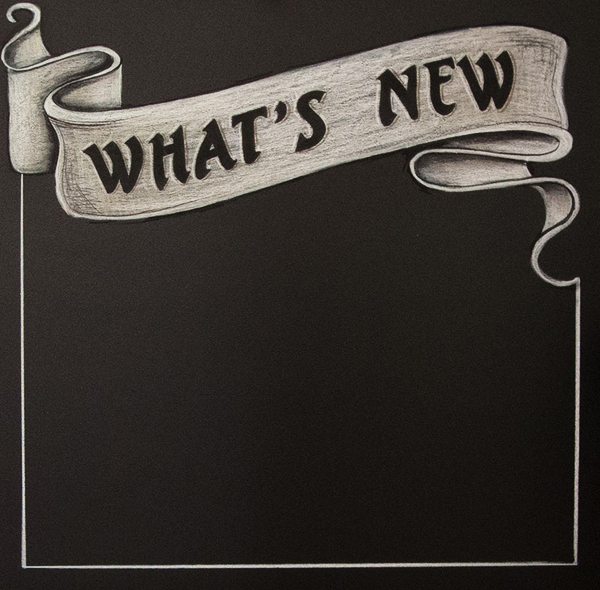 Whats New Specials Chalkboard
