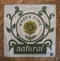 New York Barnboard Framed Chalkboard Sign, Barnboard Framed Natural Food Chalkboard