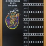 Movie Theater Chalkboard,Florida movie blackboard