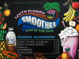 Chalk Menu Boards for Restaurants and Cafe’s