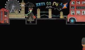 Miami Chalkboard Mural, Bond On Brickell playroom