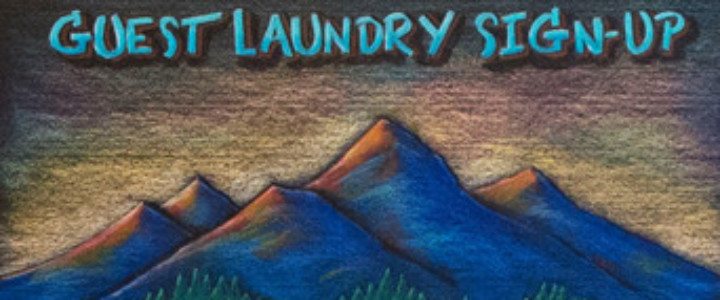 Durango Colorado Laundry Calendar Chalkboard