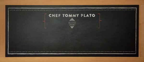 Digitally Printed Framed Chalkboard for Restaurant