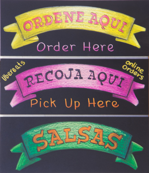 Small Chalkboards Big Impact
