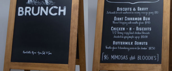 A Frame Chalk Boards For Improving Your Business