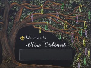 New Orleans Chalkboard