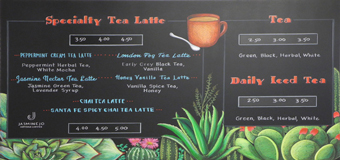 Chalk Menu Signs for the Service Industry