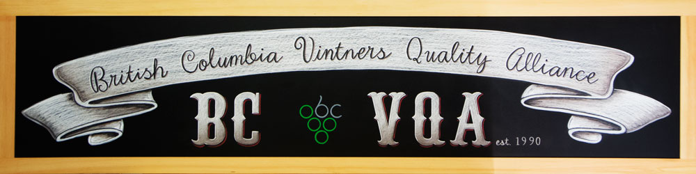 BC Liquor Store Chalkboard, VQA Chalkboard, Chalk board Art for Pubs and Liquor Stores,Chalk Board Art