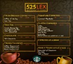 525Lex in New York City Menu Chalkboard