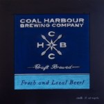 Coal Harbour Brewery Chalkboard Sign
