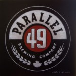 , Parallel 49 Brewery, Chalkboard Sign