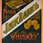 Jack Daniel Promotional Chalkboard Sign