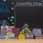 Table Top Chalk Art Signs, Large Table Top Chalkboard Sign,Shiloh Soap Table Top Chalkboard Illinois