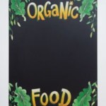 Framed Organic Deli Chalkboards, Chalk It Up Signs