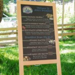 Single Sided Chalkboard Sidewalk Sign, One sided Chalkboard A-frame,Single Sided Chalkboard A Frame,Chalkboard A Frame, chalk it up signs,