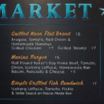 Market Restaurant Menu Chalkboard, chalk It Up Signs,