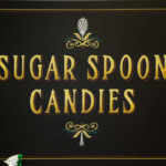 Buying Custom Chalkboard, sugar spoon candies, store sign, colorado