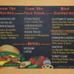 Restaurant Chalkboard Menu Sign, Hall Of Fame Burgers, chalkboard menu, hamburger, chalk it up signs, framed chalkboard, chalkboard menu sign, custom