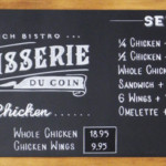 French Bistro Chalkboard